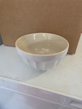 Home Cream Ceramic Bowl